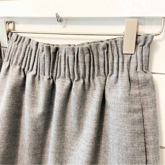 J.Crew | Gray Wool Blend Mini Skirt Size 00 - Picture 3 of 8